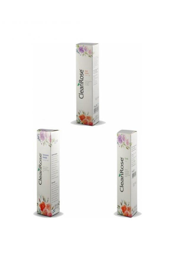 Clean Rose Makyaj Temizleme Seti ürün görseli 1
