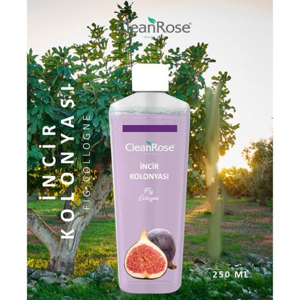 Clean Rose Efsane İncir Kolonya 250 ml - Resim 2