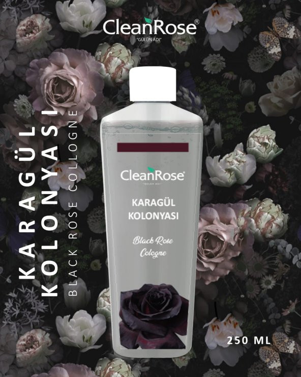 Clean Rose Efsane Karagül Kolonya 250 ml ürün görseli 1