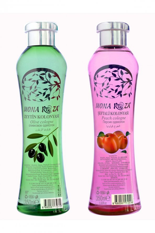 Efsane Kolonyalar Seti 2lü Set 19 (350 ml -2 Adet) ürün görseli 1