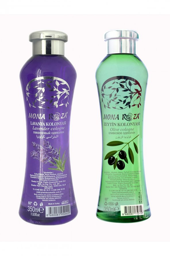 Efsane Kolonyalar Seti 2lü Set 9 (350 Ml -2 Adet) ürün görseli 1
