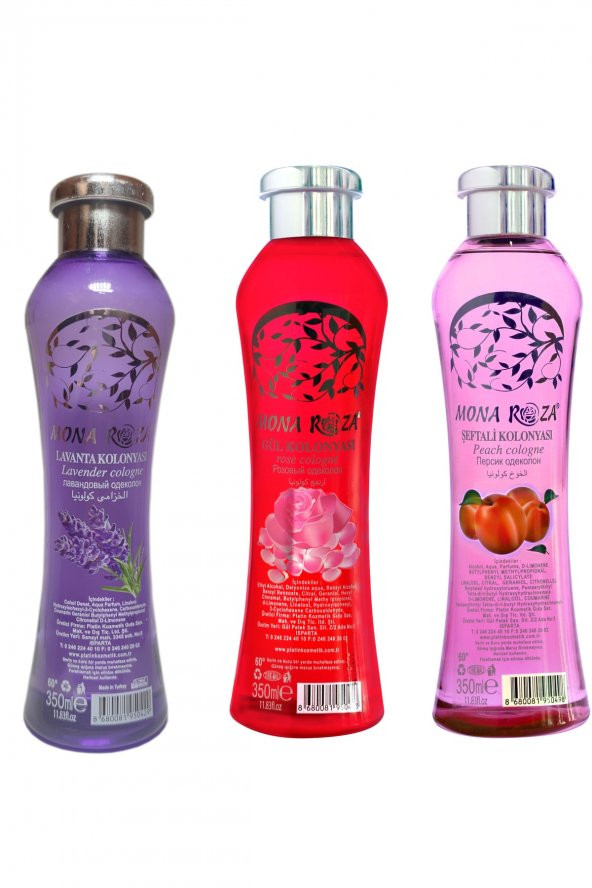Efsane Kolonyalar Seti 3lü Set 22 (350 Ml -3 Adet) ürün görseli 1