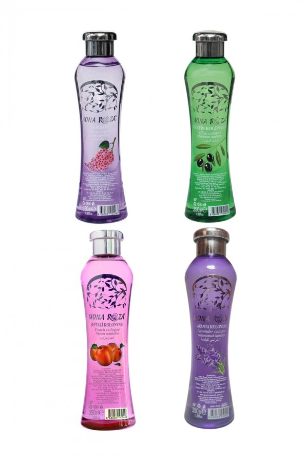 Efsane Kolonyalar Seti 4li Set 7 (350 Ml -4 Adet) ürün görseli 1