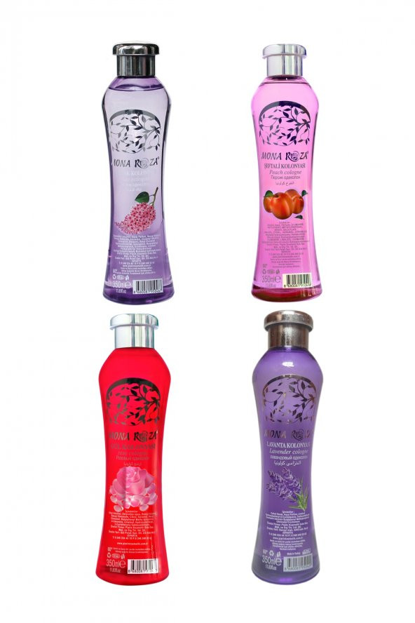 Efsane Kolonyalar Seti 4li Set 2 (350 Ml -4 Adet) ürün görseli 1