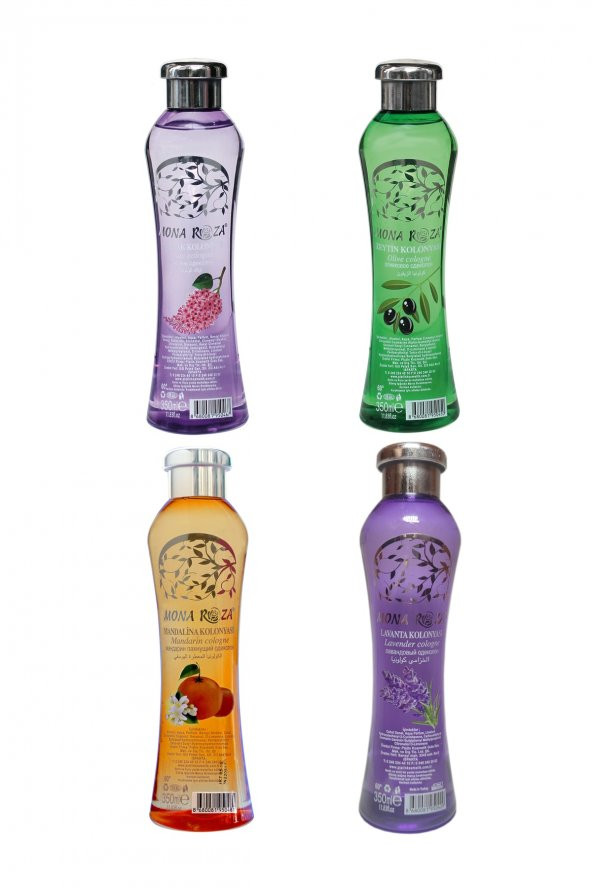 Efsane Kolonyalar Seti 4li Set 6 (350 Ml -4 Adet) ürün görseli 1