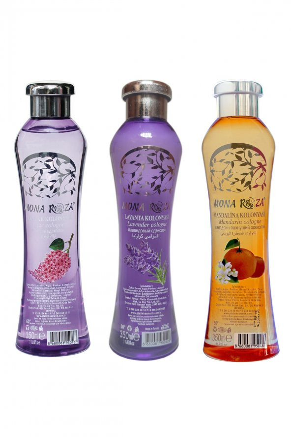 Efsane Kolonyalar Seti 3lü Set 8 (350 Ml -3 Adet) ürün görseli 1