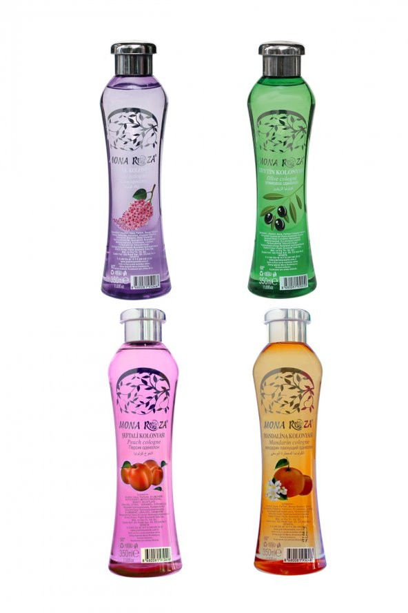 Efsane Kolonyalar Seti 4li Set 10 (350 Ml -4 Adet) ürün görseli 1