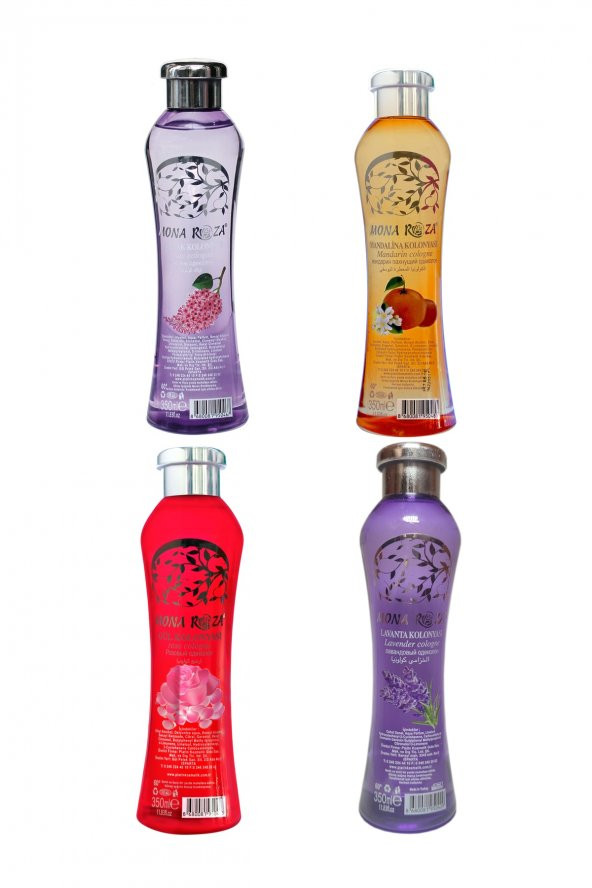 Efsane Kolonyalar Seti 4li Set 3 (350 Ml -4 Adet) ürün görseli 1