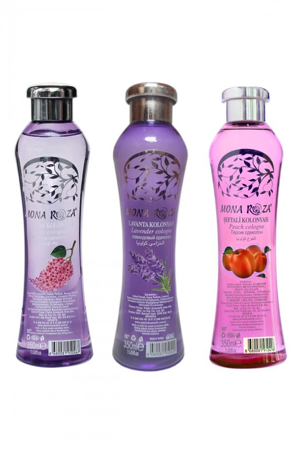 Efsane Kolonyalar Seti 3lü Set 7 350 ml 3 Adet ürün görseli 1