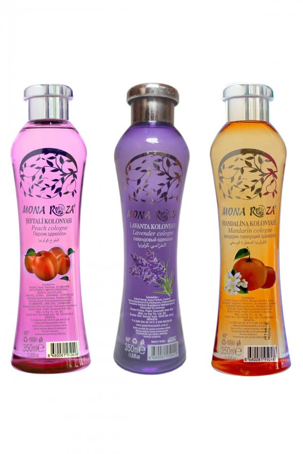 Efsane Kolonyalar Seti 3lü Set 10 (350 Ml -3 Adet) ürün görseli 1