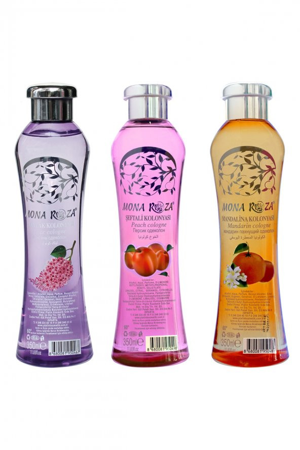 Efsane Kolonyalar Seti 3lü Set 1 (350 Ml -3 Adet) ürün görseli 1