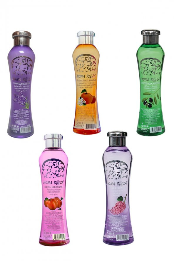 Efsane Kolonyalar Seti 5li Set 7 350 ml 5 Adet ürün görseli 1