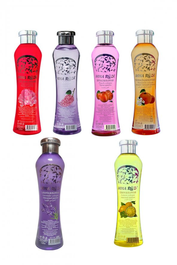 Efsane Kolonyalar Seti 6li Set 2 350 ml 6 Adet ürün görseli 1