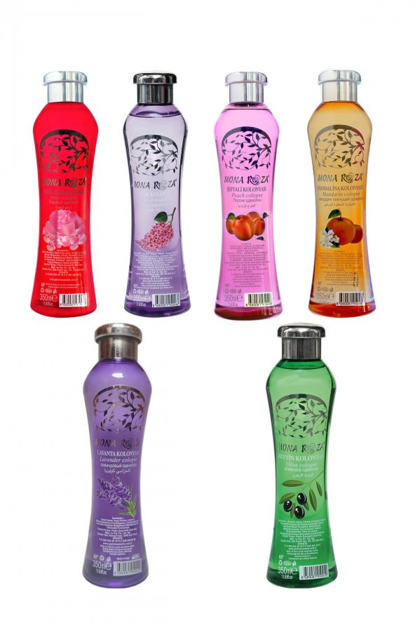 Efsane Kolonyalar Seti 6li Set (350 Ml -6 Adet) ürün görseli 1