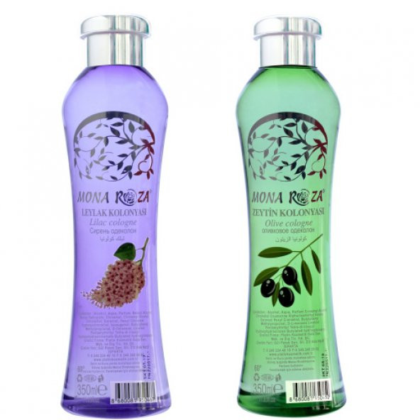 Monaroza Efsane Kolonya Seti 350 ml Leylak, 350 ml Zeytin Kolonya ürün görseli 1