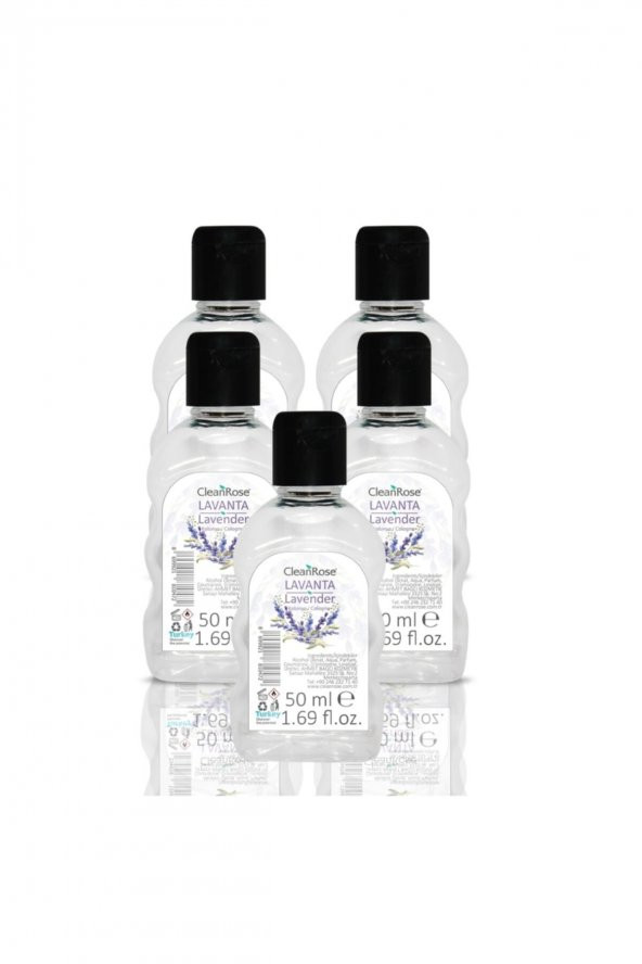 Cleanrose Lavanta Kolonyası 50 Ml 5li ürün görseli 1