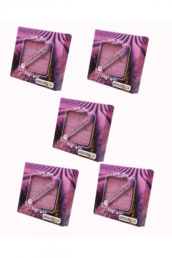4lü Lavanta Sabunu Seti 5li ( 5 Kutu X 4x75 Gr) ürün görseli 1
