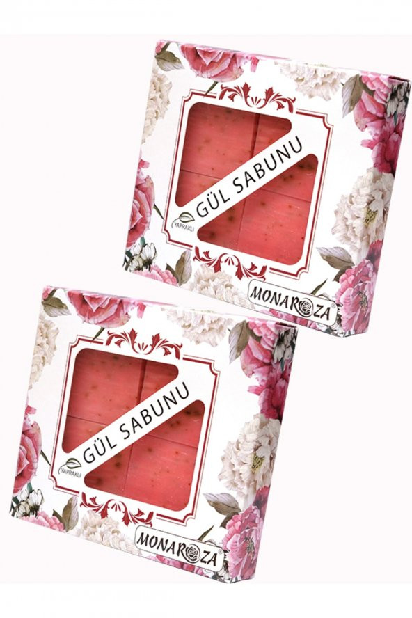 4lü Gül Sabunu Seti 2li ( 2 Kutu X 4x75 Gr) ürün görseli 1