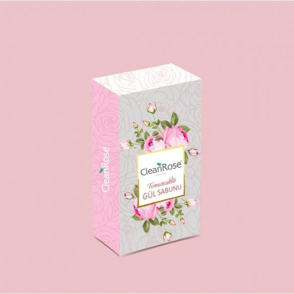Clean Rose Tomurcuklu Gül Sabunu Tekli 90 gr ürün görseli 1