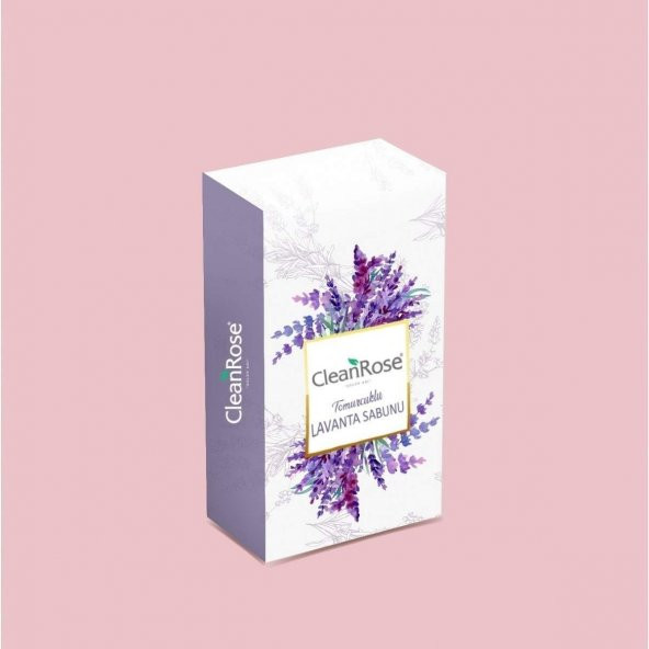Clean Rose Tomurcuklu Lavanta Sabunu Tekli 90 gr ürün görseli 1