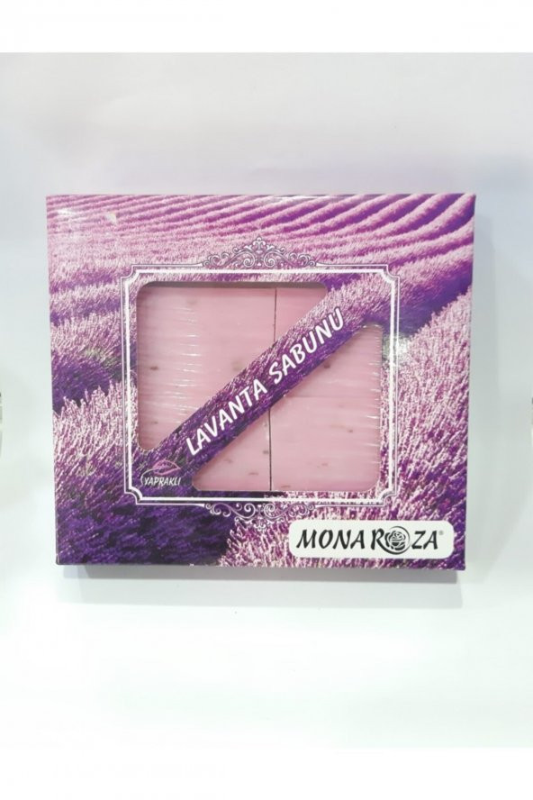 4lü Yapraklı Lavanta Sabunu 4*75 G ürün görseli 1