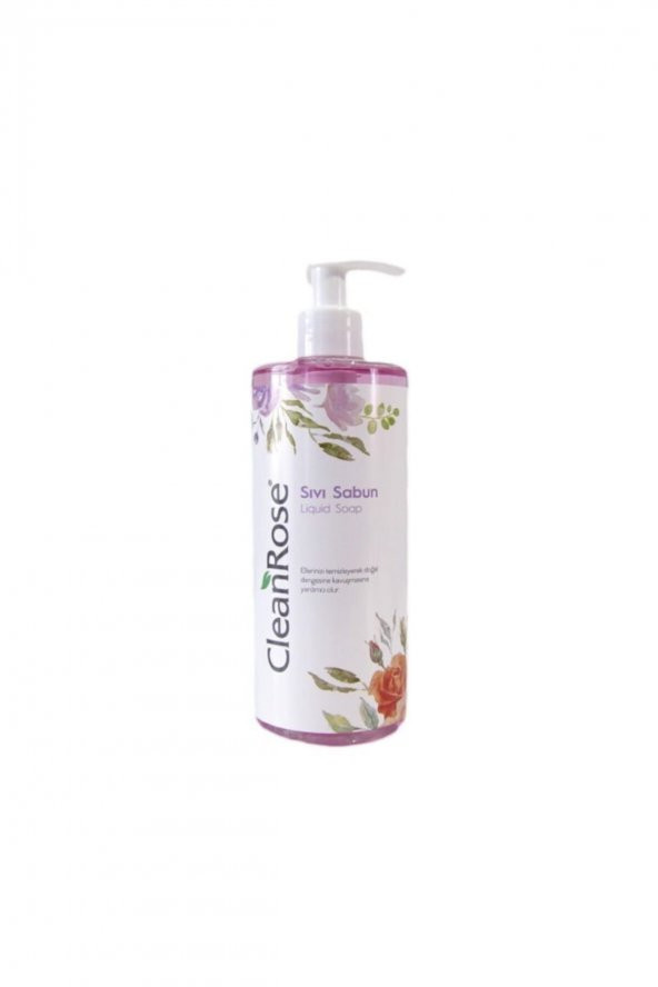 Cleanrose Doğal Gül Özlü Sıvı Sabun 400 Ml ürün görseli 1