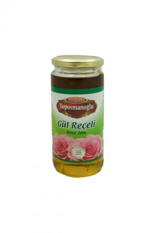Glikozsuz Doğal Gül Reçeli (300 Gr) ürün görseli 1
