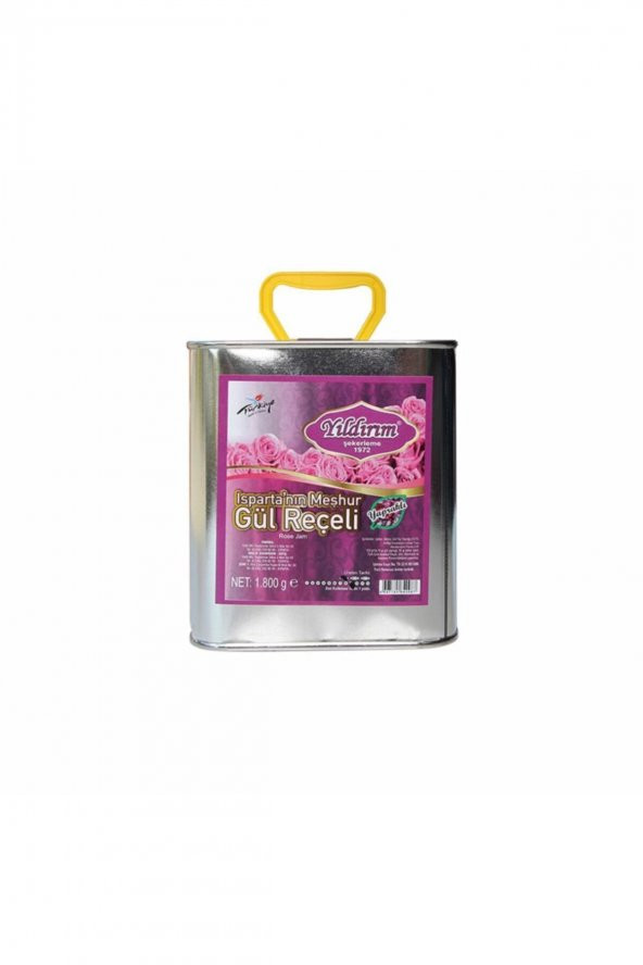 Gül Reçeli Teneke 1800gr ürün görseli 1