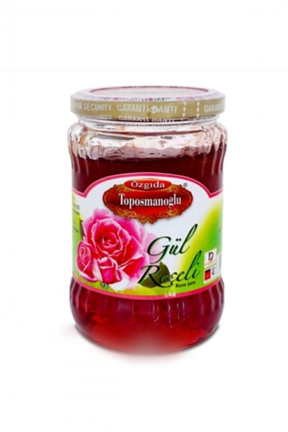 Gül Reçeli Cam Kavanoz 700gr ürün görseli 1