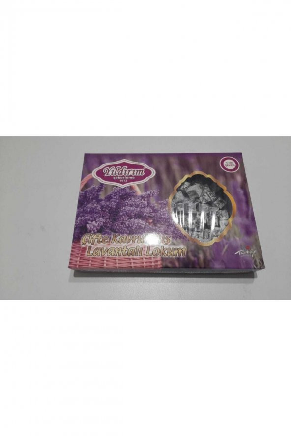 Çifte Kavrulmuş Lavanta Lokumu 200 Gr ürün görseli 1