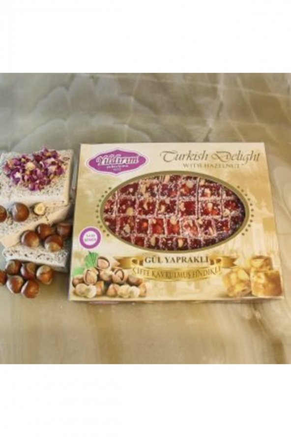 Lokum Double Fındıklı 300gr (100 Şeker) ürün görseli 1