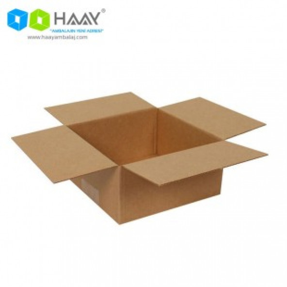 HAAY AMBALAJ 14x14x7cm Tek Oluklu Koli (25 Adet) ürün görseli 1