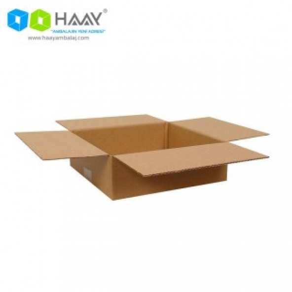 HAAY AMBALAJ 26,5x24,5x8,5cm Tek Oluklu Koli (10 Adet) ürün görseli 1