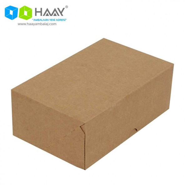 Haay Ambalaj 20x13x7,5cm E-ticaret Kargo Kutusu 4 Nokta-testliner(25adet) ürün görseli 1