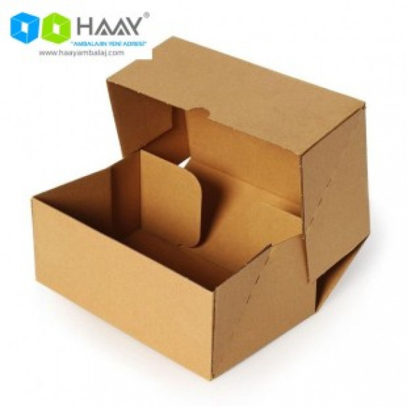 HAAY AMBALAJ  20x13x5cm E-ticaret Kargo Kutusu 4 Nokta-kraft (30 ADET) ürün görseli 1