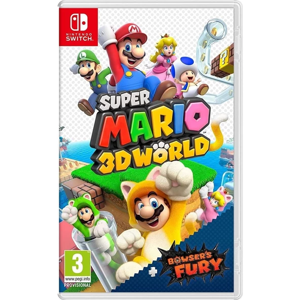 Super Mario 3D World + Bowser's Fury Nintendo Switch Oyun ürün görseli 1