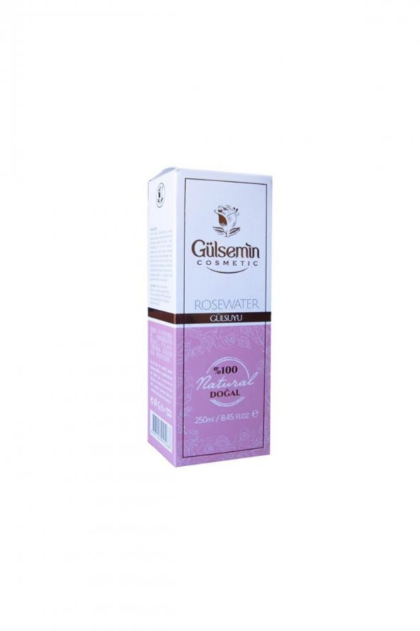 %100 Doğal Gül Suyu Kutulu 250 Ml ürün görseli 1