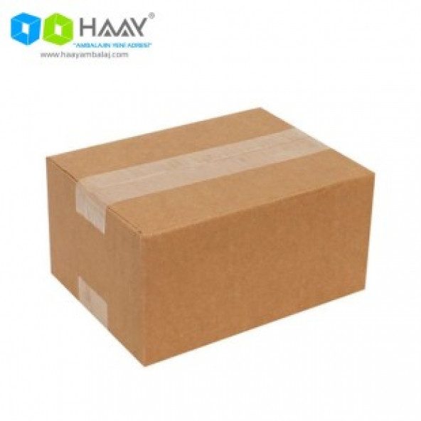 HAAY AMBALAJ 25x15x10cm Tek Oluklu Koli (20 adet) ürün görseli 1