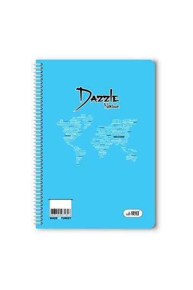 72 yaprak çizgisiz / düz  spiralli defter a4 boy(1 adet ) ürün görseli 1