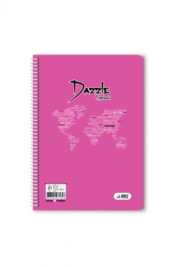 96 yaprak çizgisiz / düz spiralli defter a4 boy(1 adet ) ürün görseli 1