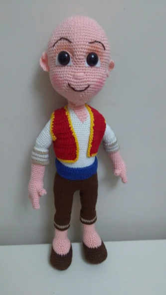 Keloğlan Amigurumi Organik Oyuncak - Resim 3