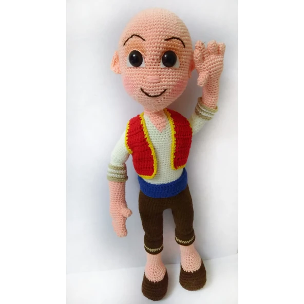 Keloğlan Amigurumi Organik Oyuncak ürün görseli 1