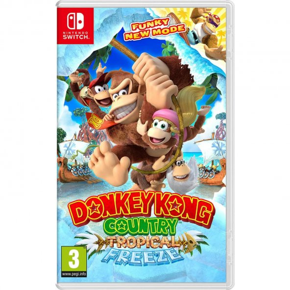Donkey Kong Country: Tropical Freeze Nintendo Switch Oyun ürün görseli 1