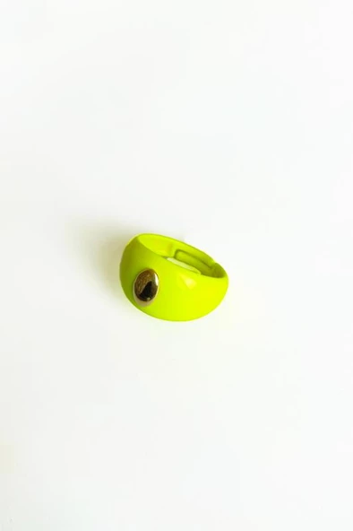 Taşsız Mineli Oval Gümüş Yüzük - Resim 2