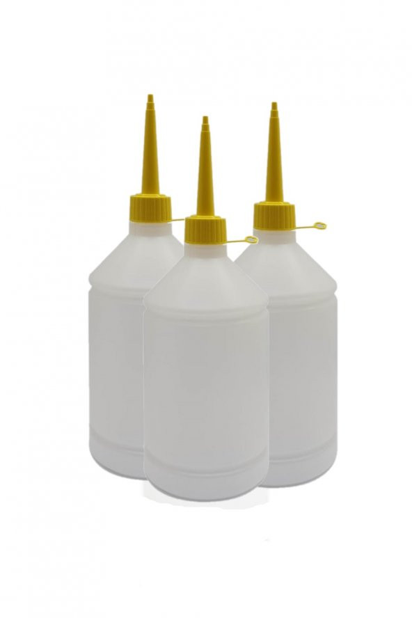 3 adet Sosluk Yağ Şişesi 1 litre Plastik ürün görseli 1