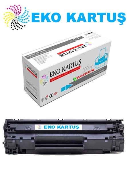 BK  HP 36A (CB436A) UYUMLU MUADİL TONER (2000 Sayfa) ürün görseli 1