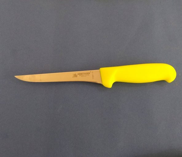 Heritagen Düz Sıyırma Bıçağı 15 cm Kemiksiz Bıçak (Paslanmaz Çelik Kasap Et Kemik) ürün görseli 1