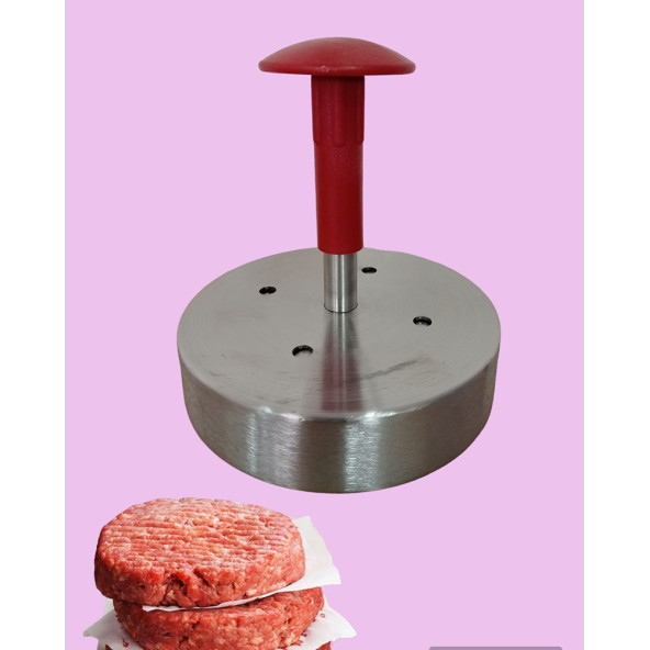 Russet 10 Cm Hamburger Köftesi Köfte Yapma Köfte Şekillendirme Kalıbı Presi 60-90 gr ürün görseli 1