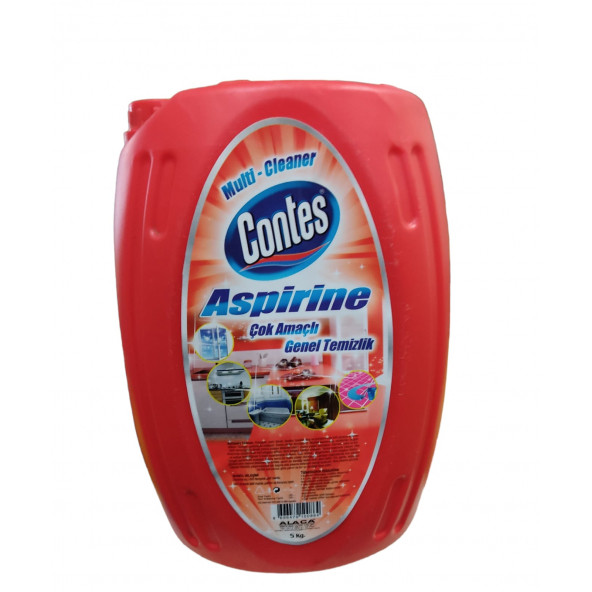CONTES ASPİRİNE ÇOK AMAÇLI GENEL TEMİZLİK 5 KG (TÜRK MALI) ürün görseli 1