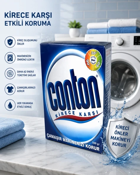 CONTON KİREÇ ÖNLEYİCİ 500 GR (TÜRK MALI) ürün görseli 1